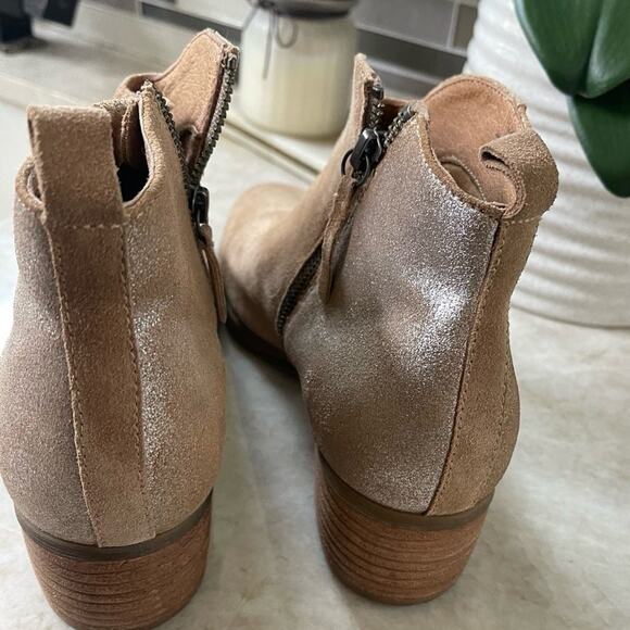 Sofft beige leather booties Sz 9 - Picture 6 of 16
